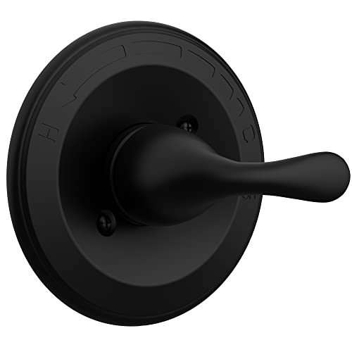 KANDENT Replacement for Delta Classic 13 Series SingleFunction Shower Valve Trim Kit Shower Handle Matte Black Shower Trim Kit T13020BL RP46074 Cartridge Included Valve Not Included - Image 1