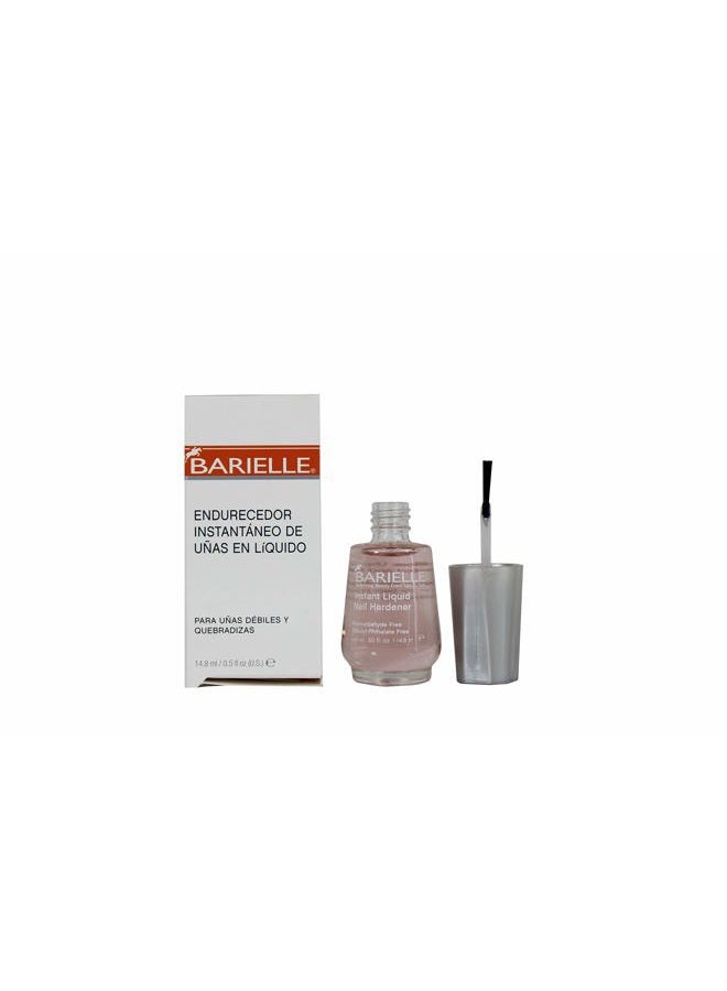 Barielle Instant Liquid Nail Hardener .5 oz. Hardens Nails & Strengthens Nails, Nail Hardening Base Coat - Image 3