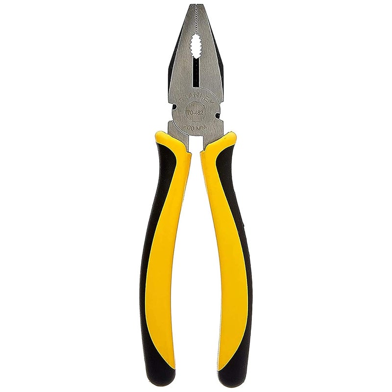 Stanley STANLEY 70482 8 Sturdy Steel Combination Plier with AntiRust properties for gripping holding an  - Image 2