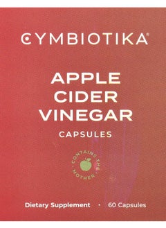 Cymbiotika Apple Cider Vinegar 60 Capsules 