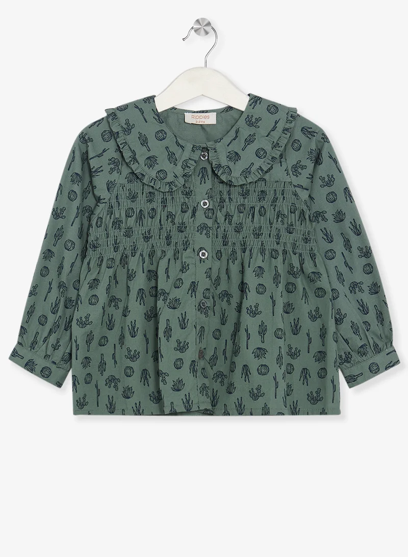 Ripples Girls 2Pcs Sets With All Over Print