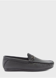 Trim Detail Casual Loafers