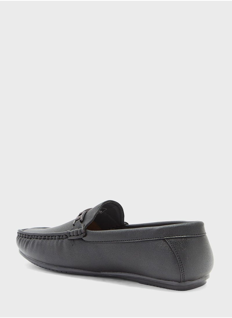 Robert Wood - Trim Detail Casual Loafers - Image 1