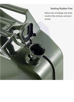 Vaultex Metal Fuel Jerry Can Holder Storage for Petrol Diesel Oil Liquids Container—20L Green  - Image 2