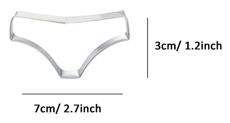 ZDYWY ZDYWY Underpants Briefs Knickers Shaped Cookie Cutter - Image 2