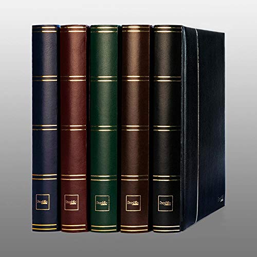 Prophila Collection Prophila stockbook Stamp Album (New) 60 White Sides, Padded Blue Cover - Image 3