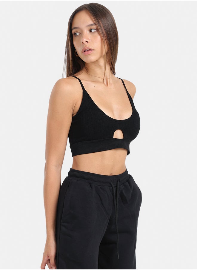 Carina - Soft Bra with Keyhole Design - Image 1