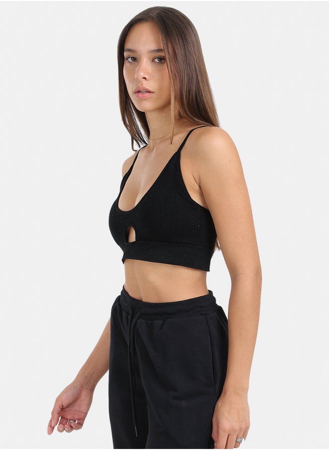 Carina - Soft Bra with Keyhole Design - Image 1