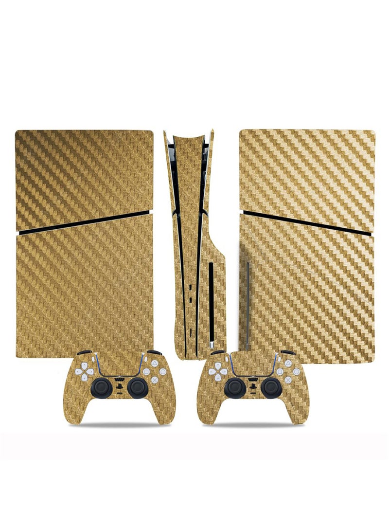 Vinyl Decal Skin for PlayStation 5 Slim Disc Version, Full Wrap Protective Cover for PS5 Controller, Compatible with PS5 Slim Disk Edition - Image 1