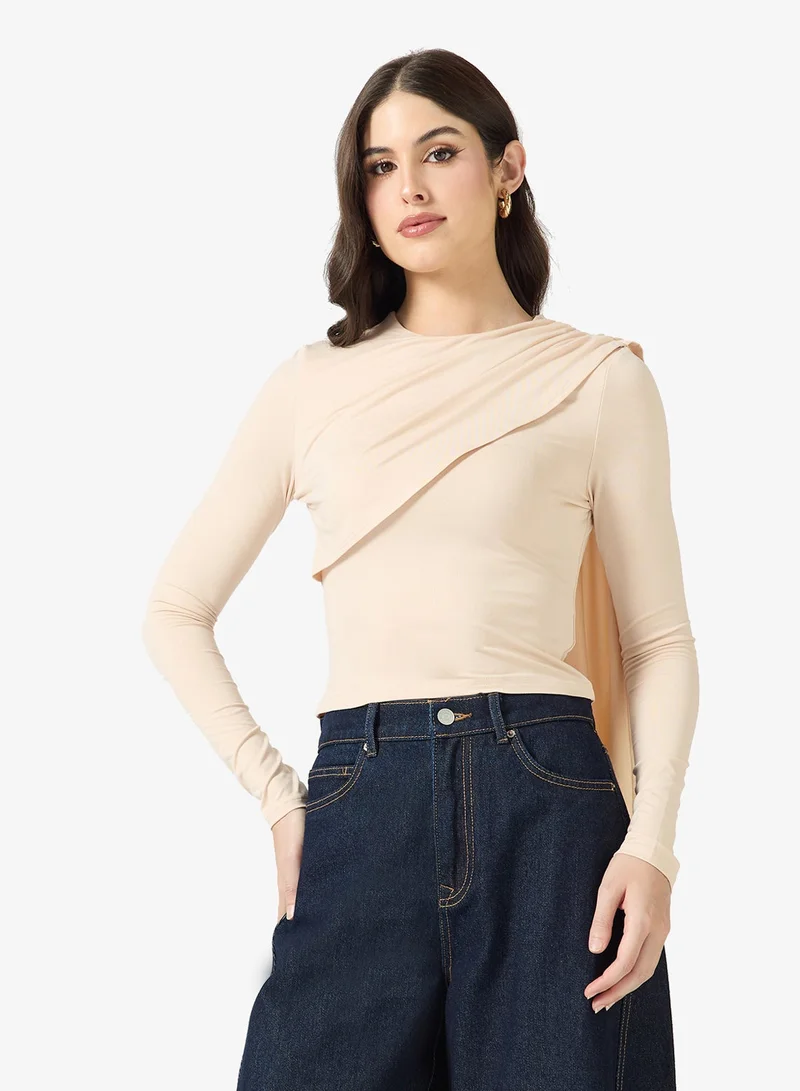 ELLA Draped Style Blouse