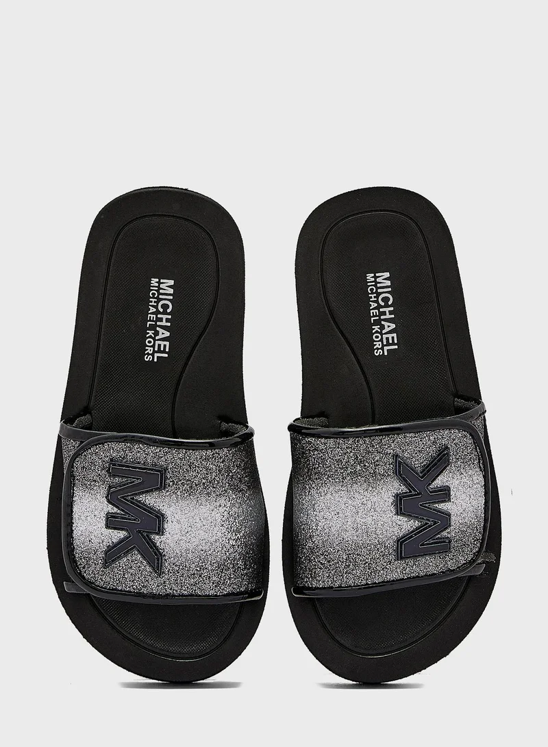 Michael Kors Youth Eli Lorain Slides