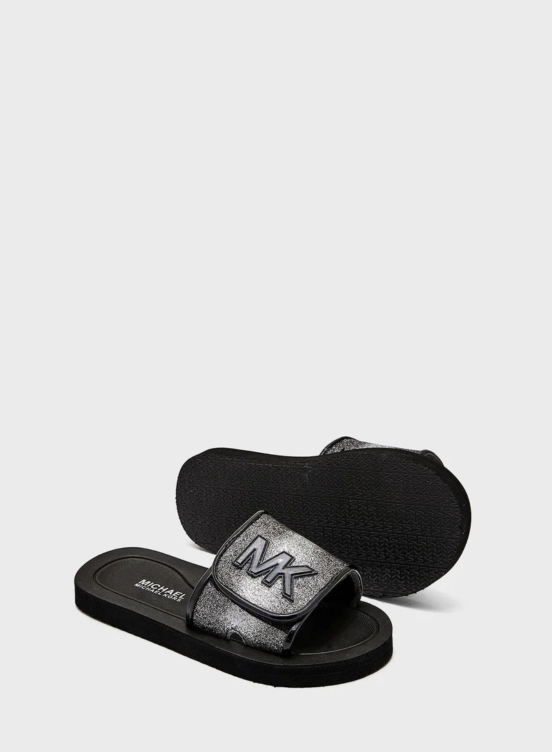 Michael Kors Youth Eli Lorain Slides