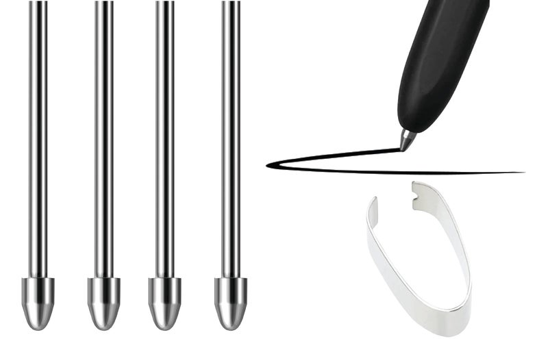 WirelessFinest No Worn Out Titanium Alloy Metal Remarkable 2 Pen Tips Replacement Compatible Nibs for Remarkable 2 1 Marker Plus Pencil Kindle Scribe Basic Premium Stylus Digital Pen Fine Tip Smooth Ballpoint Nib - Image 2