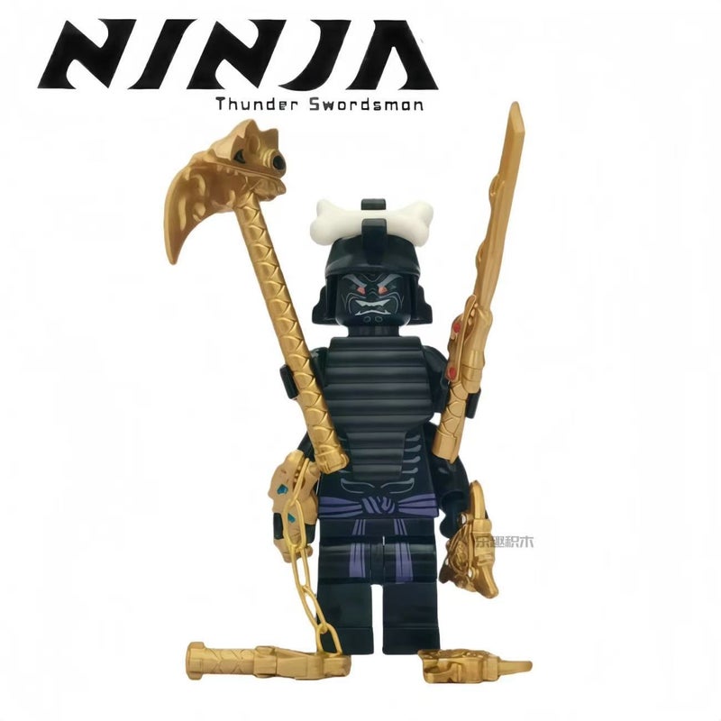 Compatible LEGO Ninjago First Lord Garmadon Minifigure Building Blocks Set - Image 4