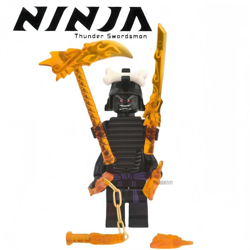Compatible LEGO Ninjago First Lord Garmadon Minifigure Building Blocks Set - Image 2