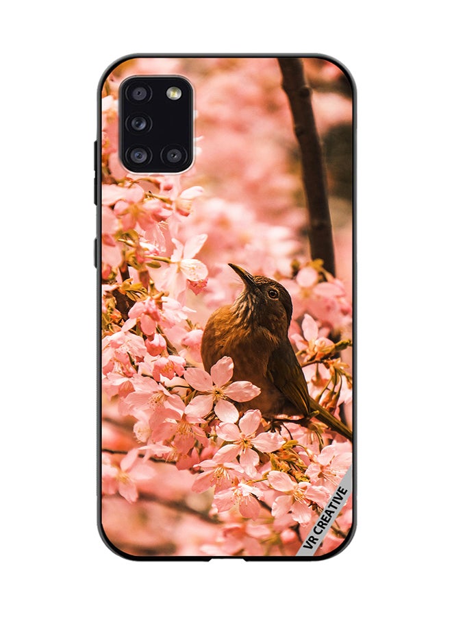 VR CREATIVE Protective Case Cover For Samsung Galaxy A31 Beauty Bird Design Multicolour - Image 1
