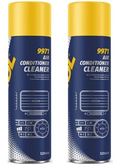 HTE Mannol Germany 2 Pack 9971  Air Conditioner A/C Cleaner Foam  520 Ml  - Image 1