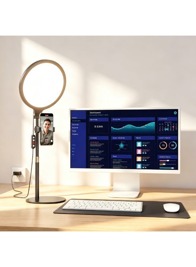 pikengenus Pikengenus Ring Light With Stand For Zoom Meetings usbc ZA0F505ADFF743612D5ACZ