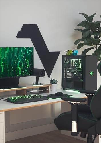 Nanoleaf Shapes Triangles LED Lights, Wall Lighting Panels with Music Sync, Screen Mirror, Works with Alexa & Google Assistant, RGBW WiFi Triangle Wall Lights for Gaming Room, Expansion Pack - Image 4