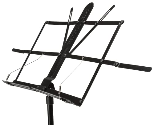 Hercules BS100B Two Section Music Stand Black - Image 3