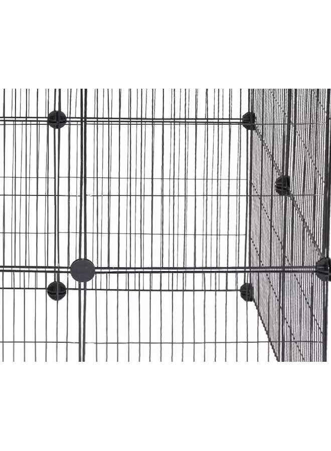 Outdoor Dog Kennel Heavy-Duty Metal Dog Fence Enclosure - Image 3