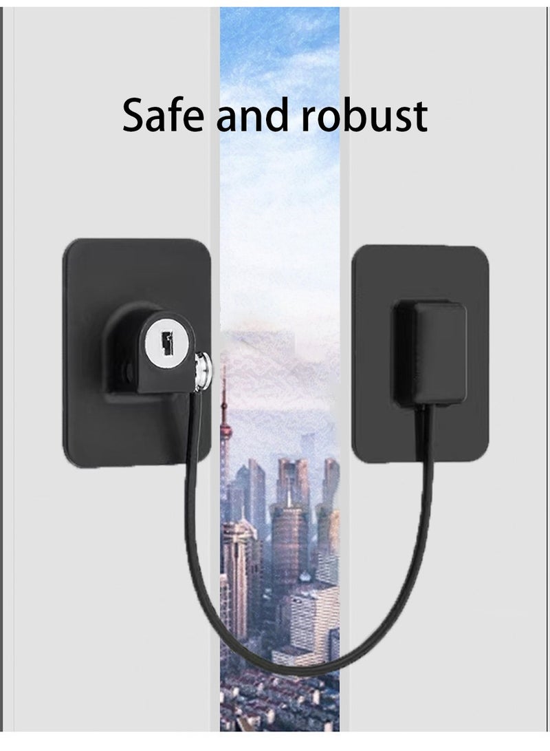 قفل أمان للأطفال، قفل أمان متعدد الوظائف للاستخدام في الخزائن والنوافذ - Image 4