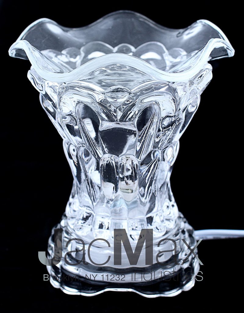 Expressive Scent موقد كهربائي معبر للعطور وزيوت الشمع مصباح زيت معطر شفاف EB02