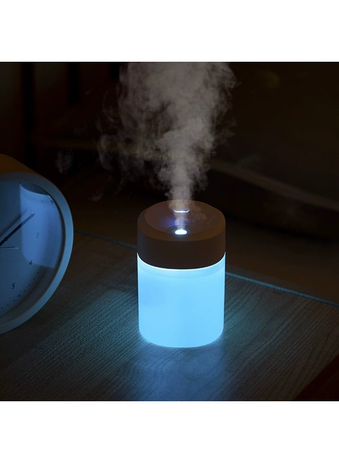 Goolsky 1pc Aromatherapy Humidifier Color Changing Light Portable Plug-in USB Night Light Air Aromatherapy Air Conditioning Room Computer Office Desktop Bedroom Humidifier Car Home Desktop Silent Color Light - Image 3