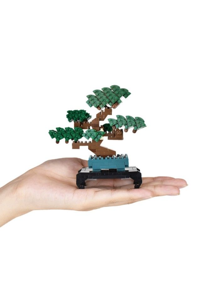 Nanoblock مجموعة بناء شجرة الصنوبر بونساي [ثقافة] سلسلة مشاهد لرؤيتها - Image 5