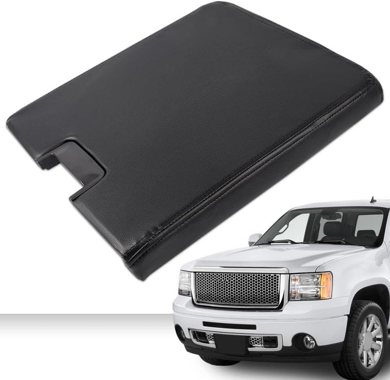PIT66 Center Console Lid, Compatible with 2008-2014 Chevy Silverado GMC Sierra/Fit 07-13 Tahoe Avalanche Yukon(XL), Armrest Cover 20864151 - Image 2