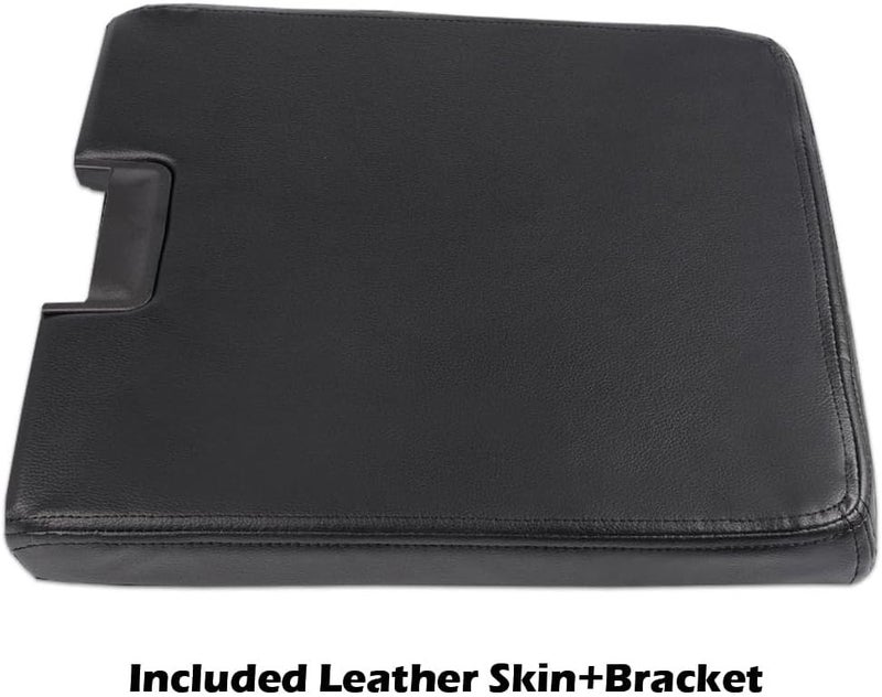 PIT66 Center Console Lid, Compatible with 2008-2014 Chevy Silverado GMC Sierra/Fit 07-13 Tahoe Avalanche Yukon(XL), Armrest Cover 20864151 - Image 3