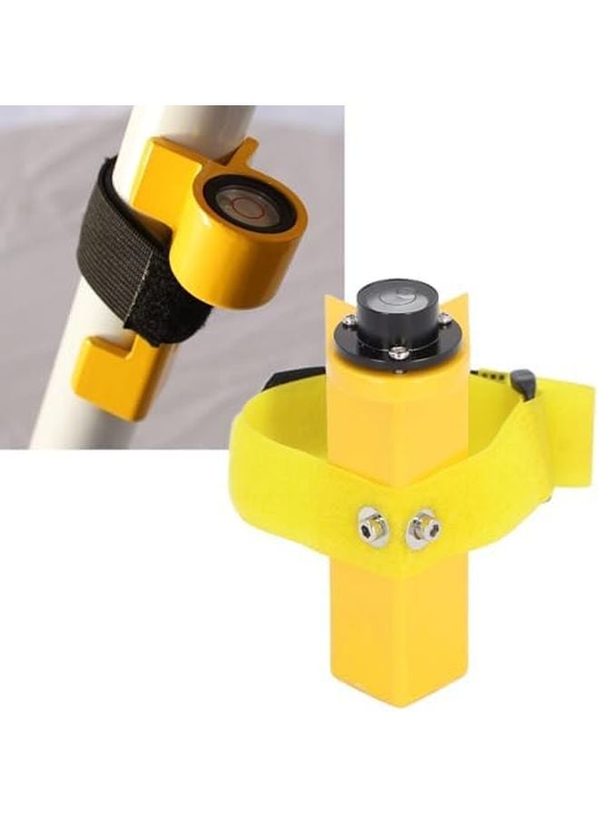 قضيب الألومنيوم القابل للتعديل مع مستوى فقاعي لأداة القياس المحمولة - Image 3