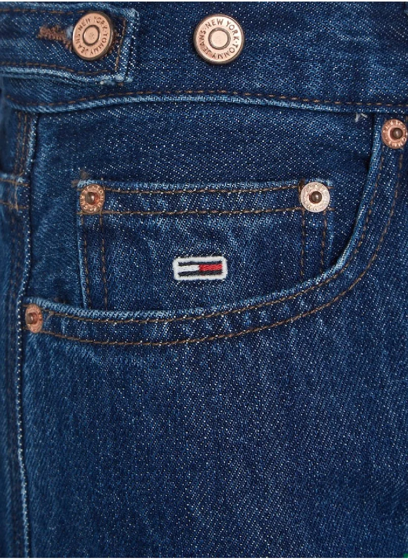 TOMMY JEANS Women's Claire High Rise Jeans - Cotton, Blue