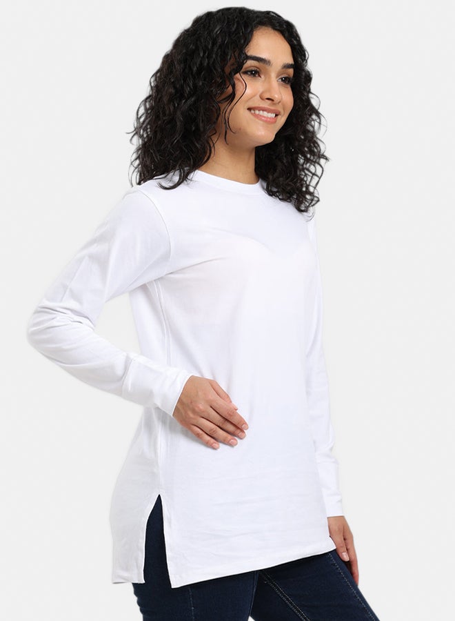 Carina Relaxed Solid T-Shirt - Image 2