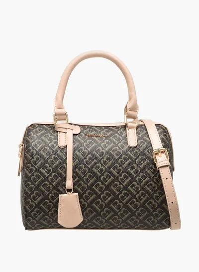 Flora Bella By Shoexpress Women Textured Tote Bag with Handles and Detachable Strap