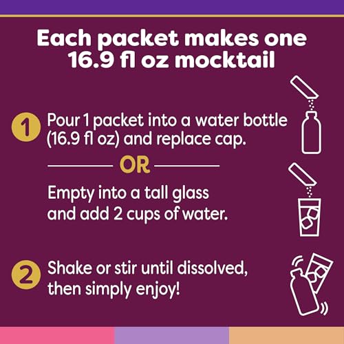Crystal Light Mixology Variety Pack Powdered Drink Mix, 9 single serve packets per Box - Image 4