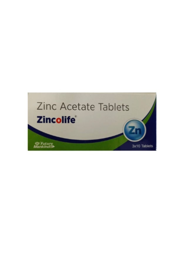 Zincolife Tablet 30's