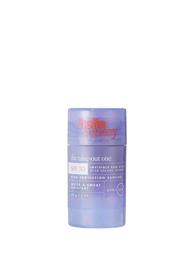 Hello Sunday The Take-Out One Invisible Sun Stick SPF30 30g - Image 1