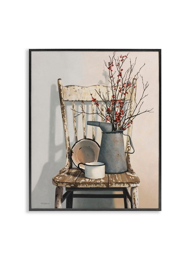 Stupell Industries Vintage Rustic Things Neutral Painting Framed Giclee Art Design By Artist Cecile Baird - Image 1