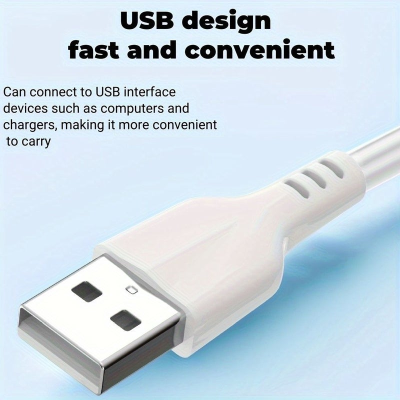 White 25W RV Fast Charging Station 8 Port USB Hub with 4 USB A and 4 Type C PD - Image 3