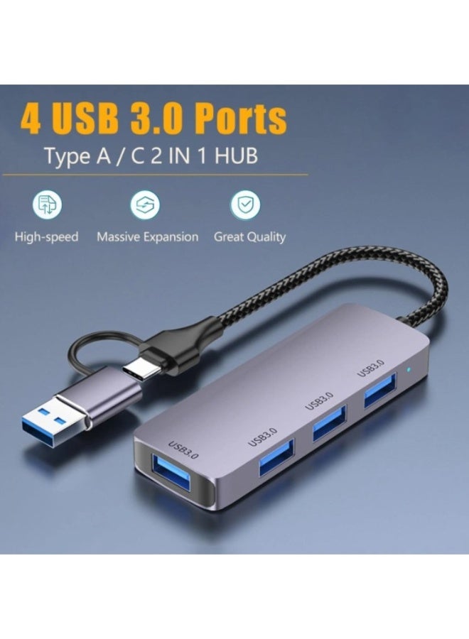 Haing HI-3001-TUH USB Type-C 4 Port Hub - Image 3