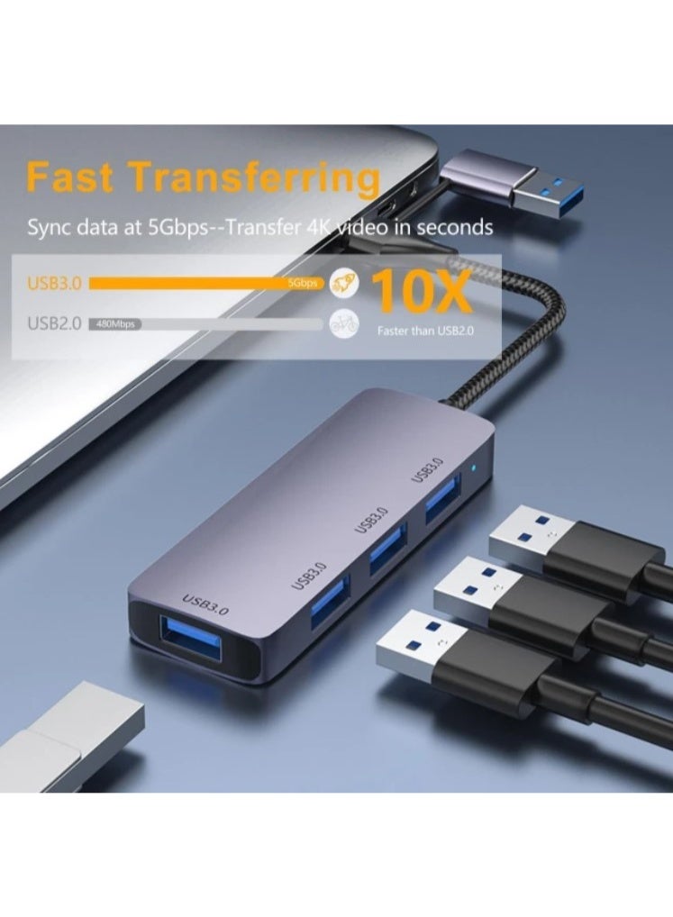 Haing HI-3001-TUH USB Type-C 4 Port Hub - Image 4