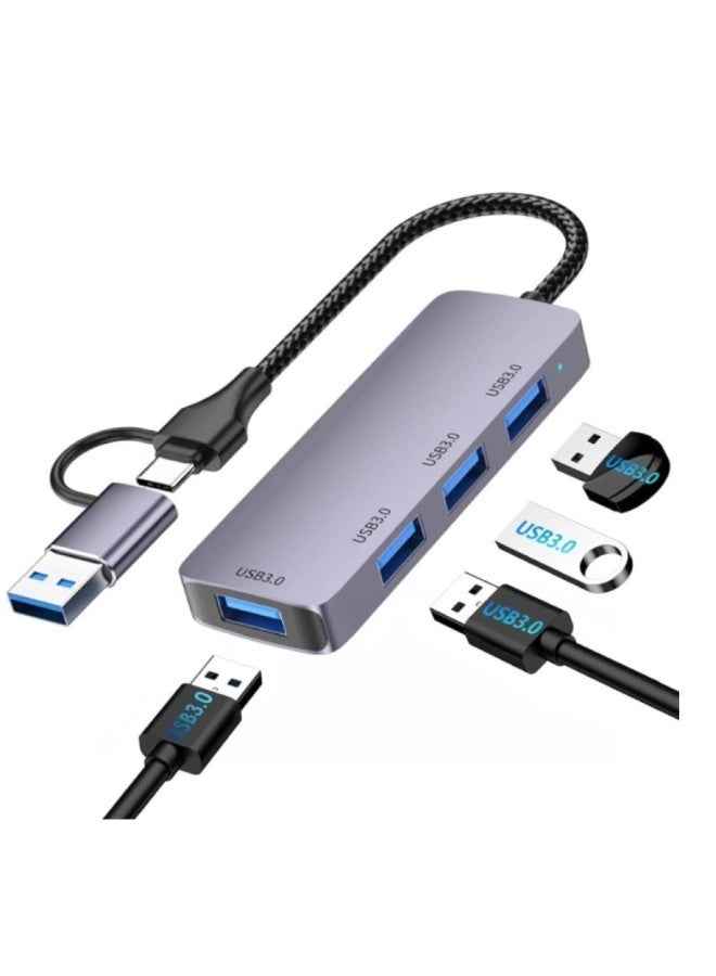 Haing HI-3001-TUH USB Type-C 4 Port Hub - Image 1
