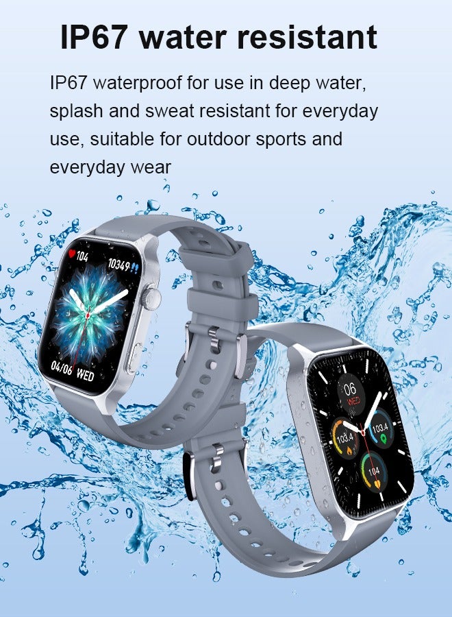 Wapik X5S Smart Watch - Silver
