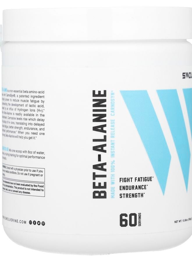 Swolverine Beta-Alanine Unflavored 10.58 oz (300 g) - Image 2