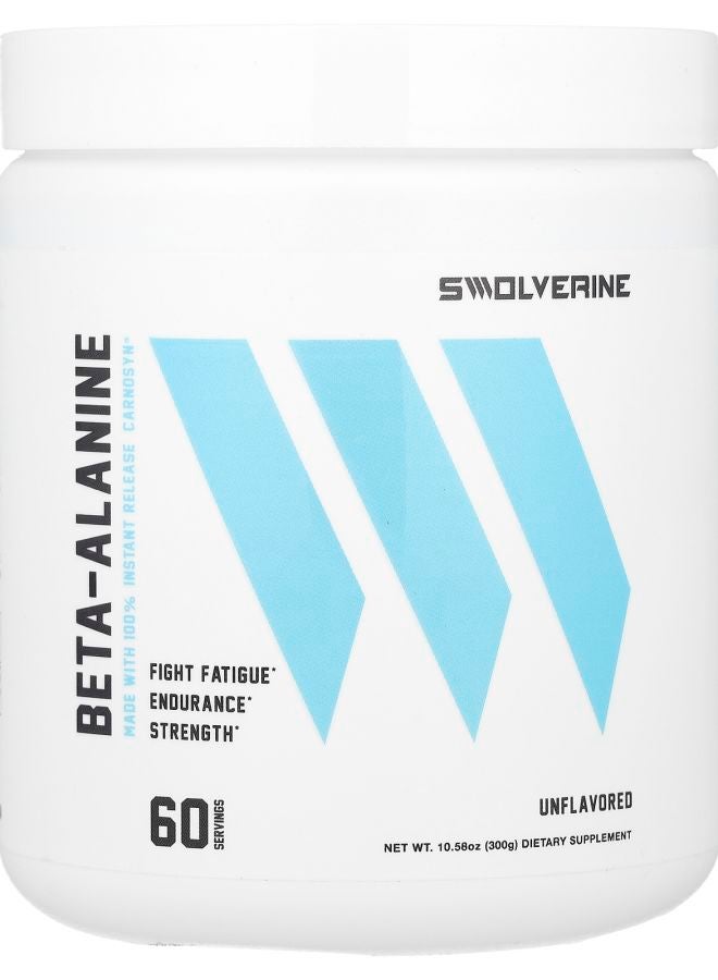 Swolverine Beta-Alanine Unflavored 10.58 oz (300 g) - Image 1