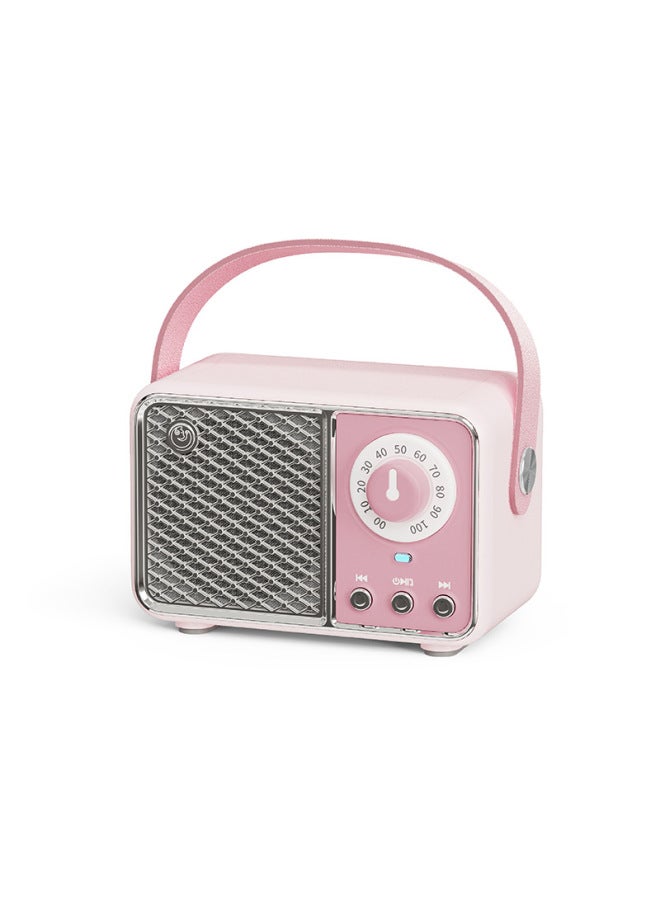 Neutral Mini Outdoor Retro Bluetooth Speaker Portable Usb Disk Tf Card High Quality Creative Small Speaker With Fm - Image 1