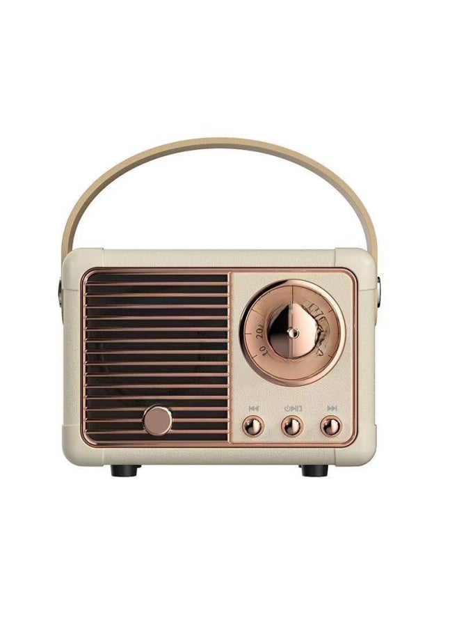 Neutral Mini Outdoor Retro Bluetooth Speaker Portable Usb Disk Tf Card High Quality Creative Small Speaker With Fm - Image 5