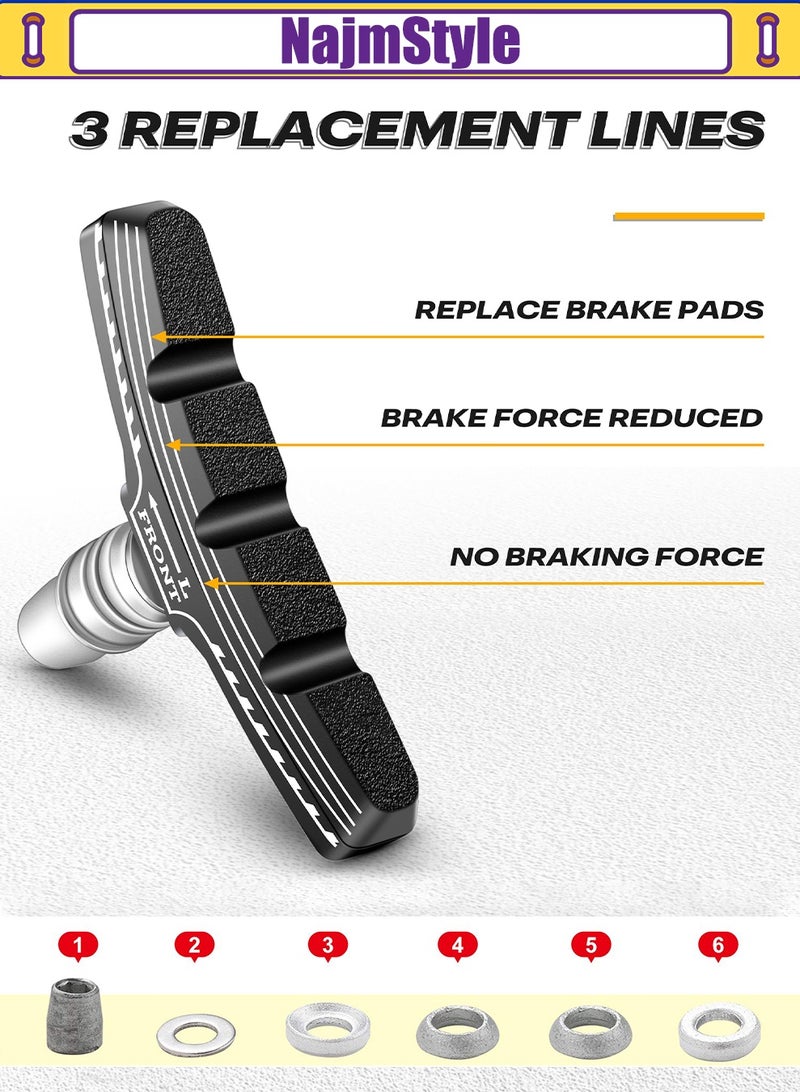 نجم ستايل وسادات فرامل الدراجات الممتازة، وسادات فرامل الدراجات الجبلية الاحترافية للدراجات الجبلية على شكل V - Image 5