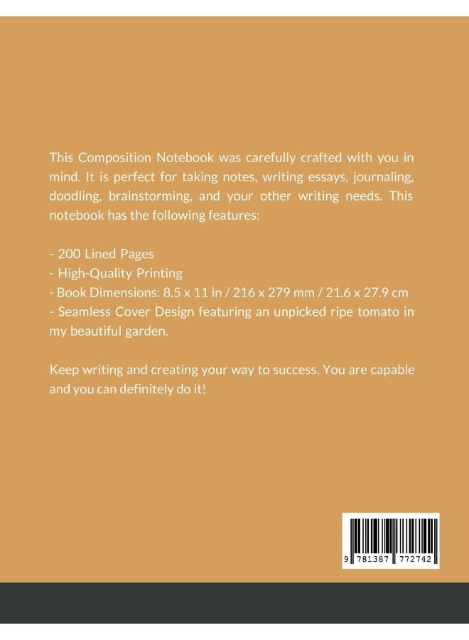 Composition Notebook: Success is not final and Failure is not fatal. - Image 2